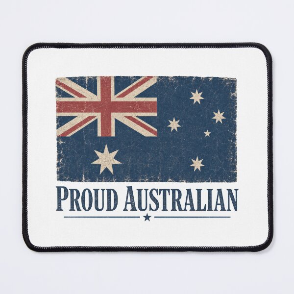 Item preview, Vintage Australia Flag Distressed Retro AU Southern Cross Patriotic designed and sold by Prithbyshop.