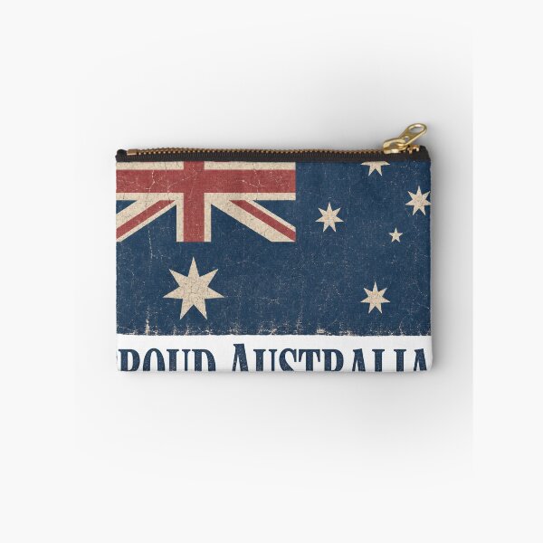 Item preview, Vintage Australia Flag Distressed Retro AU Southern Cross Patriotic designed and sold by Prithbyshop.
