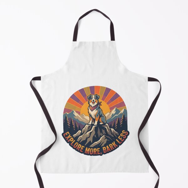 Item preview, Explore More Bark Less Australian Shepherd Vintage designed and sold by BobbyTee Merch.