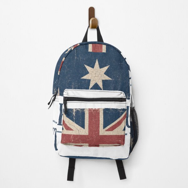 Item preview, Vintage Australia Flag Distressed Retro AU Southern Cross Patriotic designed and sold by Prithbyshop.