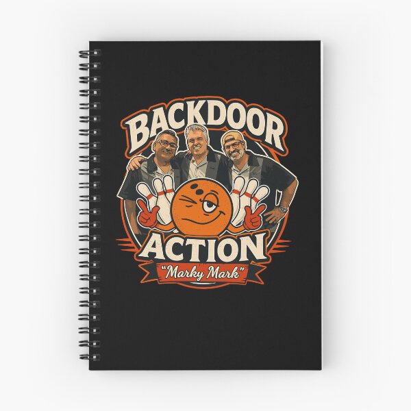 Item preview, Backdoor Action  Funny Bowling Team Retro Logo designed and sold by OddPopARt.