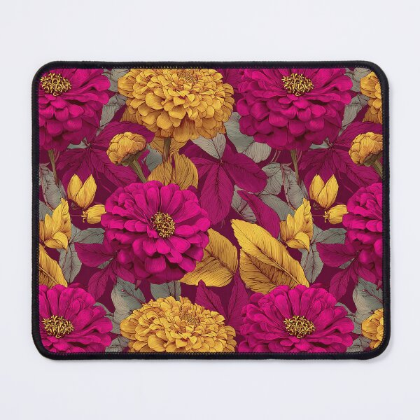 Item preview, Ornamental Zinnia - Flower Garden Pattern - Gift Ideas For Women designed and sold by RoyalStarsPatts.