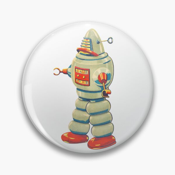Item preview, Grey Planet Robot  designed and sold by sunnywhimsy.