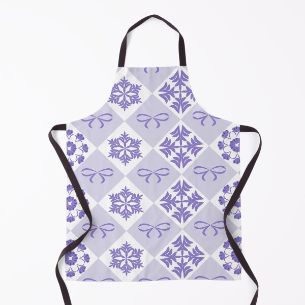 Item preview, Lavender Geometric Floral Seamless Pattern with Ornamental Diamond Motifs designed and sold by Ei-Ei.