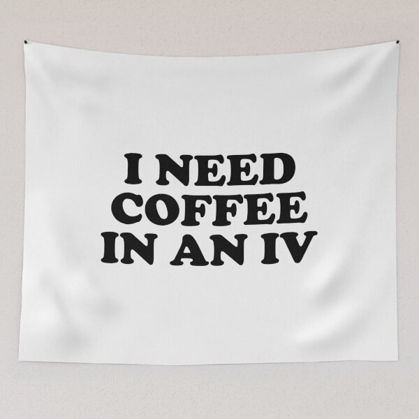 Item preview, I Need Coffee In An Iv designed and sold by ChungusLiving.