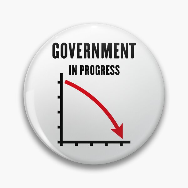 Item preview, Government In Progress (Politics / Policy / POS Red 2C) designed and sold by Roderix.