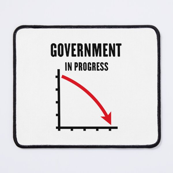 Item preview, Government In Progress (Politics / Policy / POS Red 2C) designed and sold by Roderix.