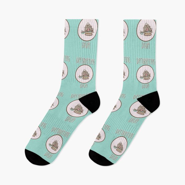 Item preview, Decorating Diva (on Aqua) designed and sold by PawsitiveMum3.