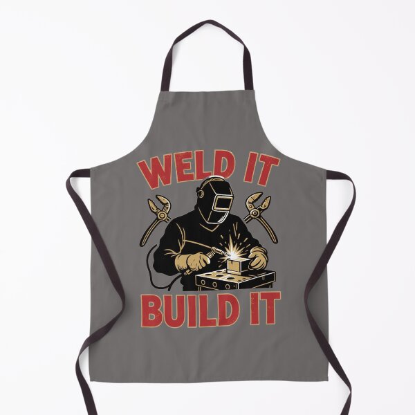 Item preview, WELD IT BUILD IT – Tig Torch And Metal Workpiece Vintage Welding Design designed and sold by tarkone.