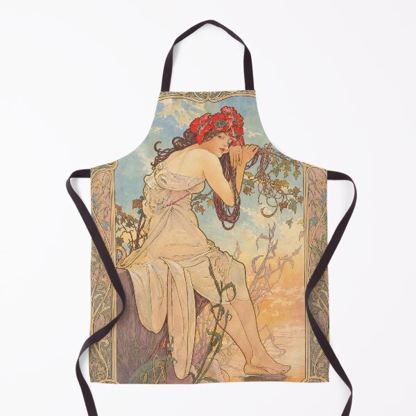 Item preview, Alphonse Mucha Summer 1896 designed and sold by maniacfitness.