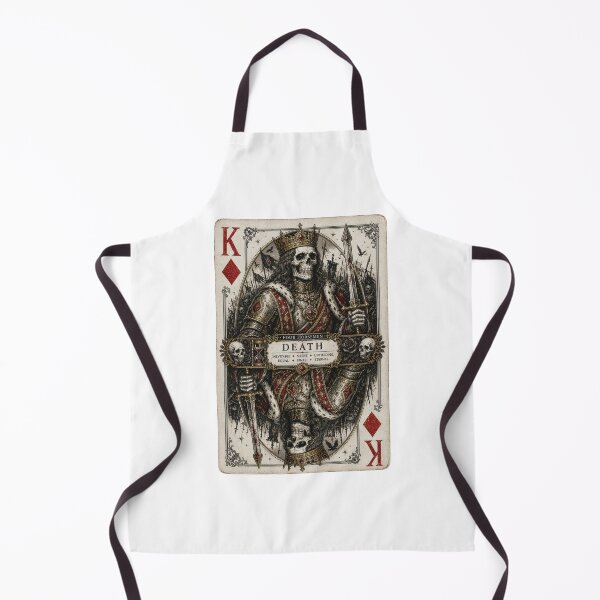 Item preview, War – King of Diamonds | Four Horsemen of the Apocalypse Gothic Playing Card designed and sold by Kromia.