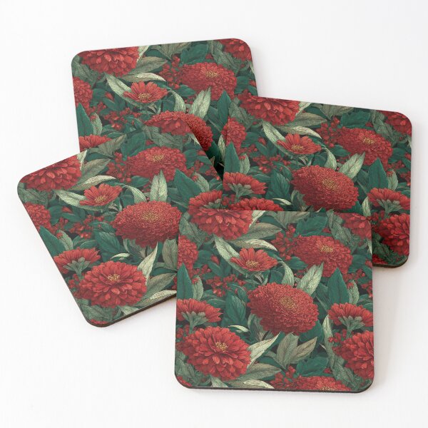 Item preview, Graceful Zinnia Texture  - Botanical Garden Pattern - Gift Sets For Women designed and sold by RoyalStarsPatts.
