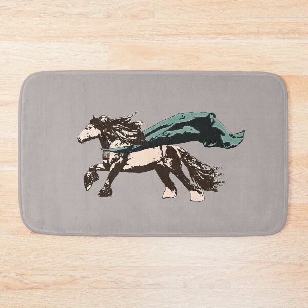 Item preview, My Favorite Hero - Sepia-Toned Horse Wearing Superhero Cape designed and sold by LittleMissTyne.