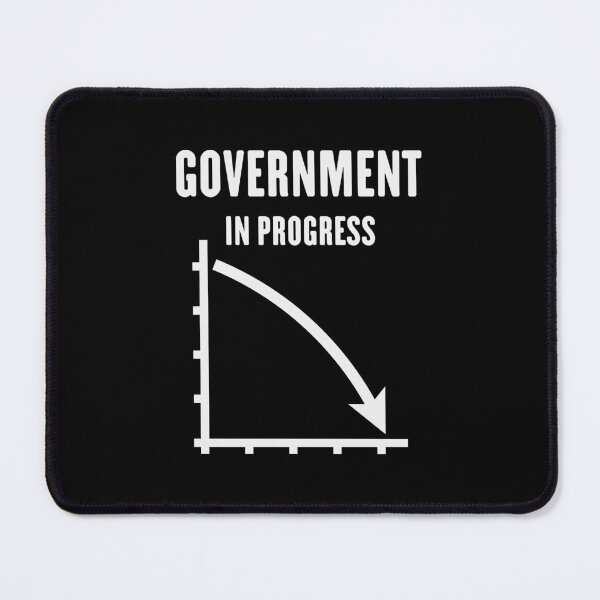 Item preview, Government In Progress (Politics / Policy / White) designed and sold by Roderix.