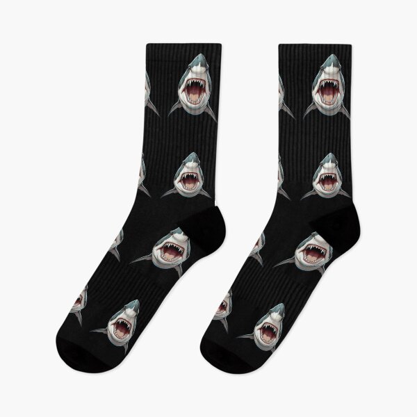 Item preview, Great White Shark Ocean Warrior designed and sold by RockitBaby.