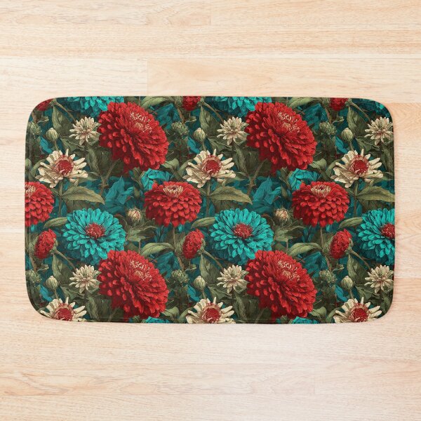 Item preview, Charming Zinnia Print  - Botanical Garden Pattern - Gifts For Boyfriend designed and sold by RoyalStarsPatts.