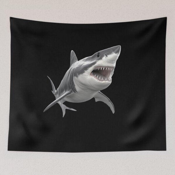 Item preview, Great White Shark Addict designed and sold by RockitBaby.