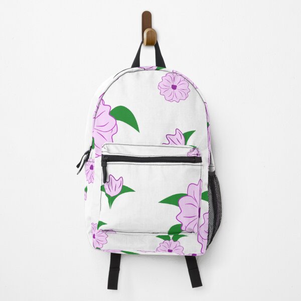 Item preview, Cute Pink Floral Seamless Pattern with Green Leaves on White Background designed and sold by Ei-Ei.