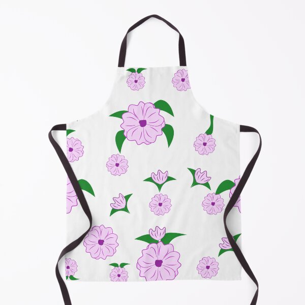 Item preview, Cute Pink Floral Seamless Pattern with Green Leaves on White Background designed and sold by Ei-Ei.