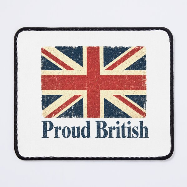 Item preview, Vintage UK Flag Distressed Retro Union Jack British Patriotic designed and sold by Prithbyshop.