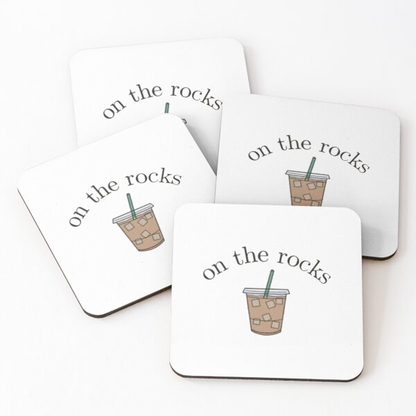 Item preview, Iced Coffee On The Rocks Retro designed and sold by roartusa.