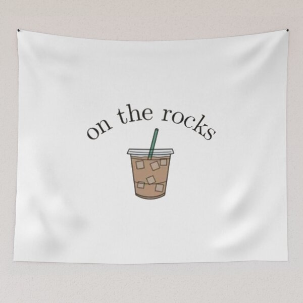 Item preview, Iced Coffee On The Rocks Retro designed and sold by roartusa.