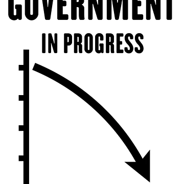 Artwork thumbnail, Government In Progress (Politics / Policy / Black) by Roderix