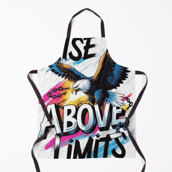 Item preview, Rise Above Limits Bald Eagle Inspirational Motivation designed and sold by ArhaanFashions.