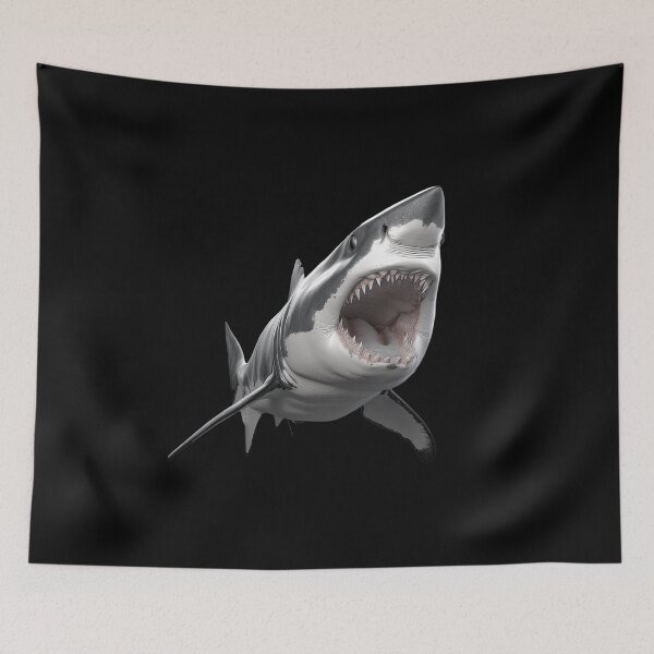 Item preview, Great White Shark Hunter of the Deep designed and sold by RockitBaby.