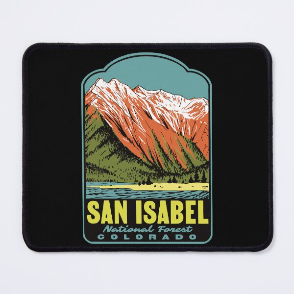Item preview, Mount Elbert Twin Lakes San Isabel National Forest Retro Art designed and sold by HalpinDesign.