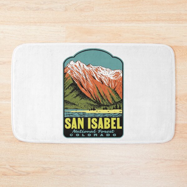 Item preview, Mount Elbert Twin Lakes San Isabel National Forest Retro Art designed and sold by HalpinDesign.