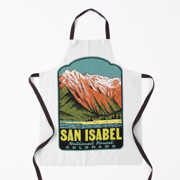 Item preview, Mount Elbert Twin Lakes San Isabel National Forest Retro Art designed and sold by HalpinDesign.