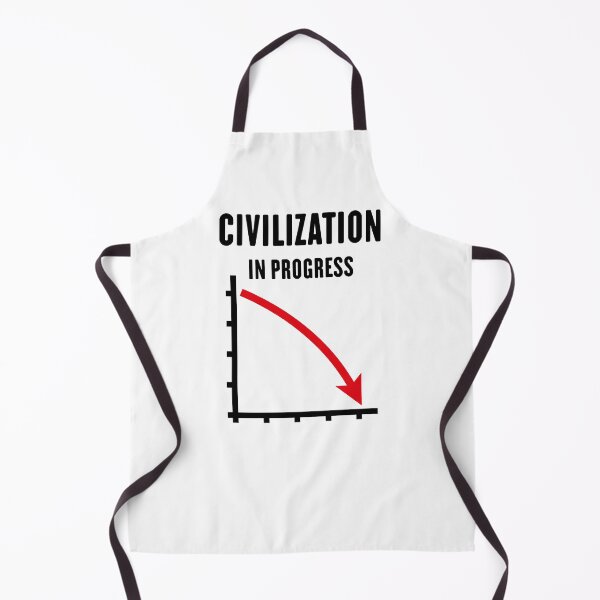Item preview, Civilization In Progress (No Future / POS Red 2C) designed and sold by Roderix.
