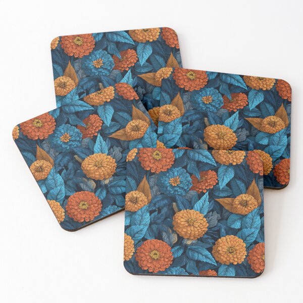 Item preview, Exotic Zinnia Texture - Flower Floral Pattern - Gifts For Couples designed and sold by RoyalStarsPatts.