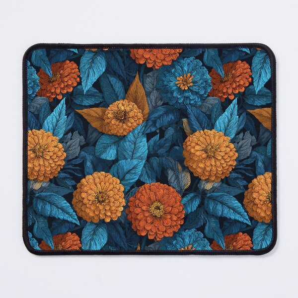Item preview, Exotic Zinnia Texture - Flower Floral Pattern - Gifts For Couples designed and sold by RoyalStarsPatts.
