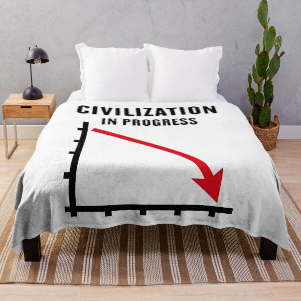 Item preview, Civilization In Progress (No Future / POS Red 2C) designed and sold by Roderix.