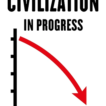Artwork thumbnail, Civilization In Progress (No Future / POS Red 2C) by Roderix