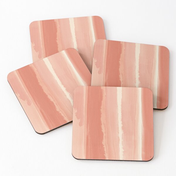 Item preview, terracotta stripes designed and sold by Kokorolab.
