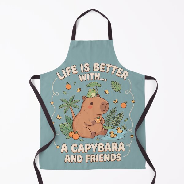 Item preview, Life is Better With a Capybara and Friends designed and sold by Amir Faysal.