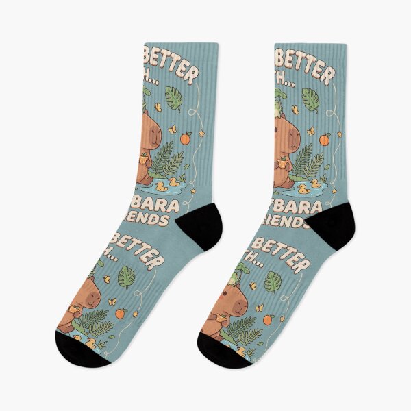 Item preview, Life is Better With a Capybara and Friends designed and sold by Amir Faysal.