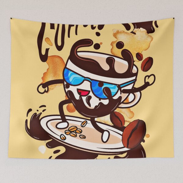 Item preview, Coffee is Cool designed and sold by DEZINOMANIA.