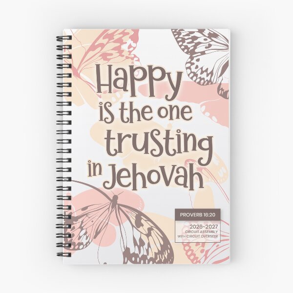 Item preview, Circuit Assembly 2026-2027 - JW - Happy Is the One Trusting In Jehovah designed and sold by LiliGalerie.