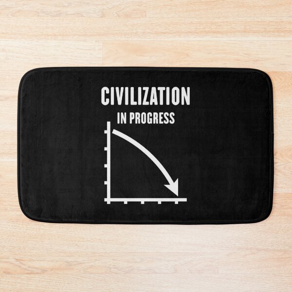Item preview, Civilization In Progress (No Future / White) designed and sold by Roderix.
