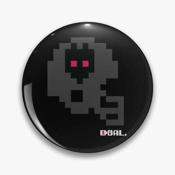 Item preview, Ravens Alternate Black 26 Tecmo Bowl Helmet designed and sold by TecmoBowlSports.