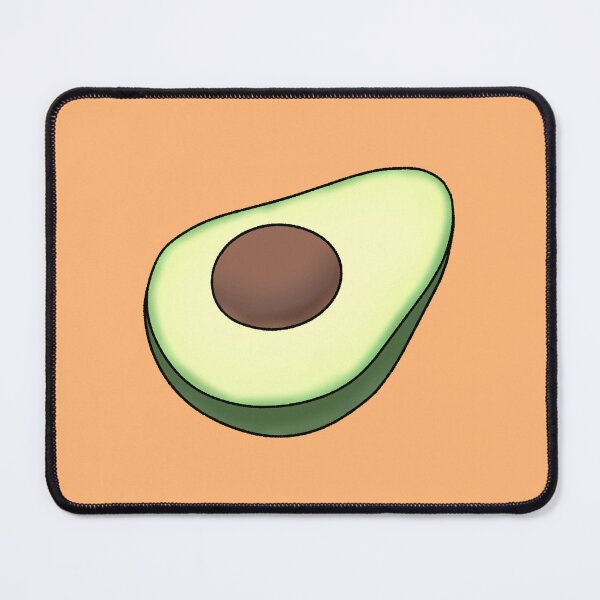 Item preview, Cute Avocado Half - Hand Drawn Fruit Illustration designed and sold by ubborn.