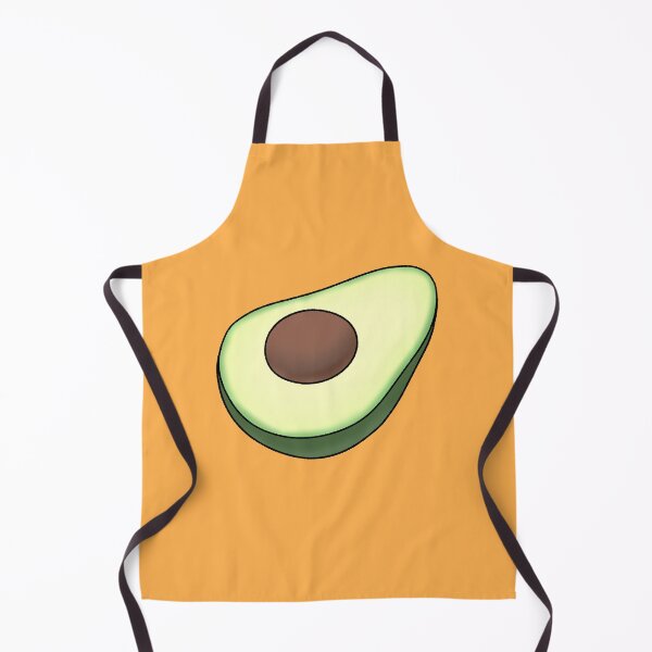 Item preview, Cute Avocado Half - Hand Drawn Fruit Illustration designed and sold by ubborn.