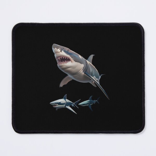 Item preview, Great White Shark Ocean Vibes designed and sold by RockitBaby.