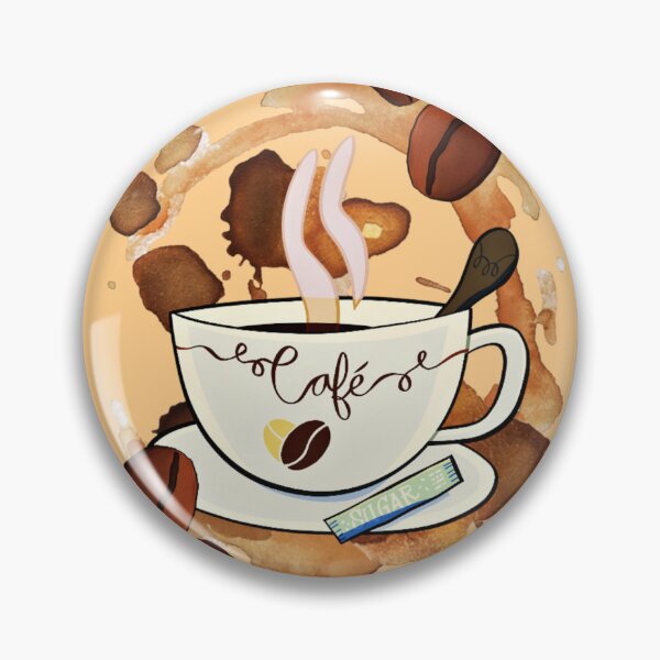 Item preview, Hot Coffee of Cafe designed and sold by DEZINOMANIA.