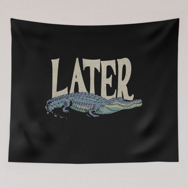 Item preview, Later Gator Retro Y2K Alligator designed and sold by roartusa.