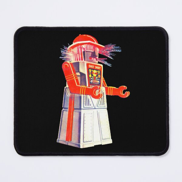 Item preview, Atomic Age Chief Smoky Robot designed and sold by sunnywhimsy.